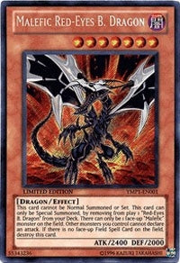 Image for Malefic Red-Eyes B. Dragon (Secret) (Bonds Beyond Time Movie Pack) (YMP1-EN001) - YuGiOh