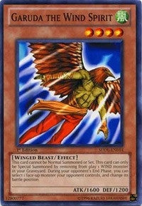 Image for Garuda the Wind Spirit (Structure Deck: Dragunity Legion) (SDDL-EN014) - YuGiOh