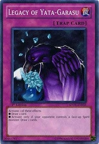 Image for Legacy of Yata-Garasu (Structure Deck: Dragunity Legion) (SDDL-EN033) - YuGiOh
