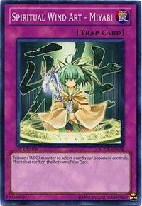 Image for Spiritual Wind Art - Miyabi (Structure Deck: Dragunity Legion) (SDDL-EN038) - YuGiOh