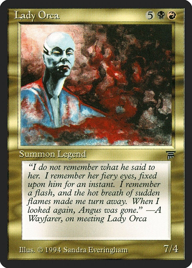 Image for Lady Orca (Legends) - Magic: The Gathering