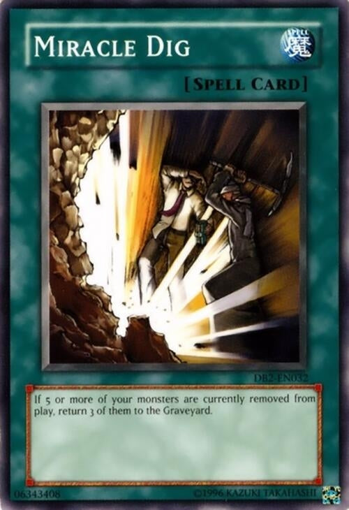 Image for Miracle Dig (Dark Beginning 2) (DB2-EN032) - YuGiOh