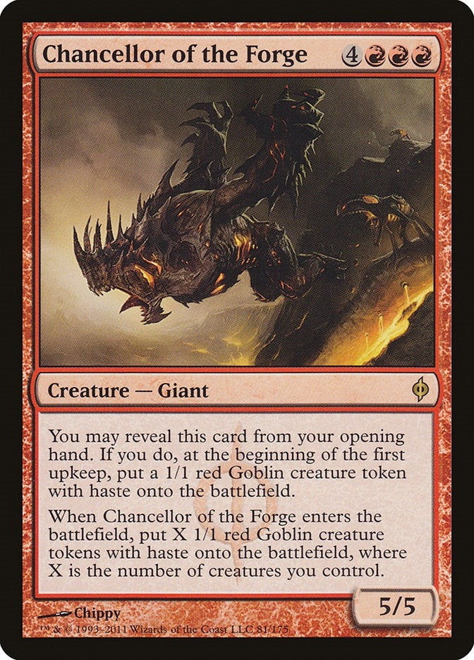 Image for Chancellor of the Forge (New Phyrexia) (81) - Magic: The Gathering