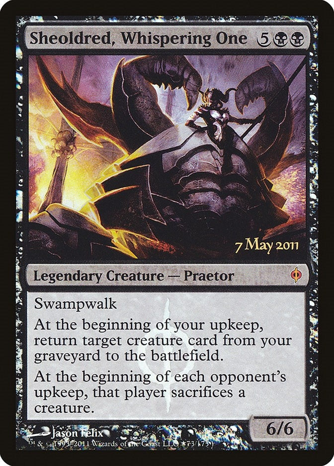 Image for Sheoldred, Whispering One (Prerelease Cards) (73) - Magic: The Gathering