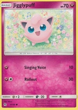 Jigglypuff - Hidden Fates (Common) [HIF-41]