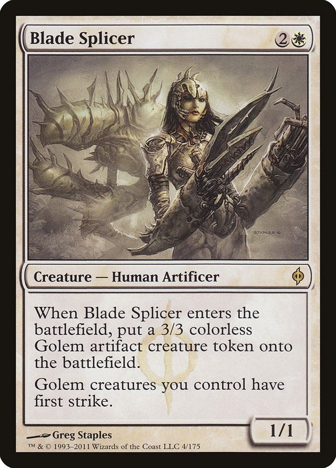 Image for Blade Splicer (New Phyrexia) (4) - Magic: The Gathering