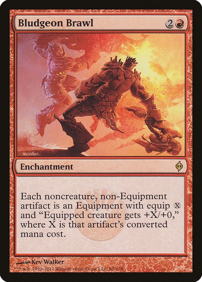 Image for Bludgeon Brawl (New Phyrexia) (80) - Magic: The Gathering
