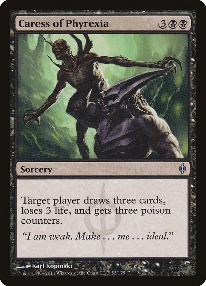 Image for Caress of Phyrexia (New Phyrexia) (53) - Magic: The Gathering