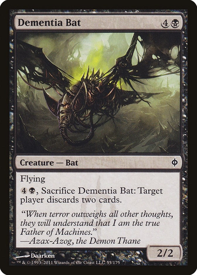Image for Dementia Bat (New Phyrexia) (55) - Magic: The Gathering