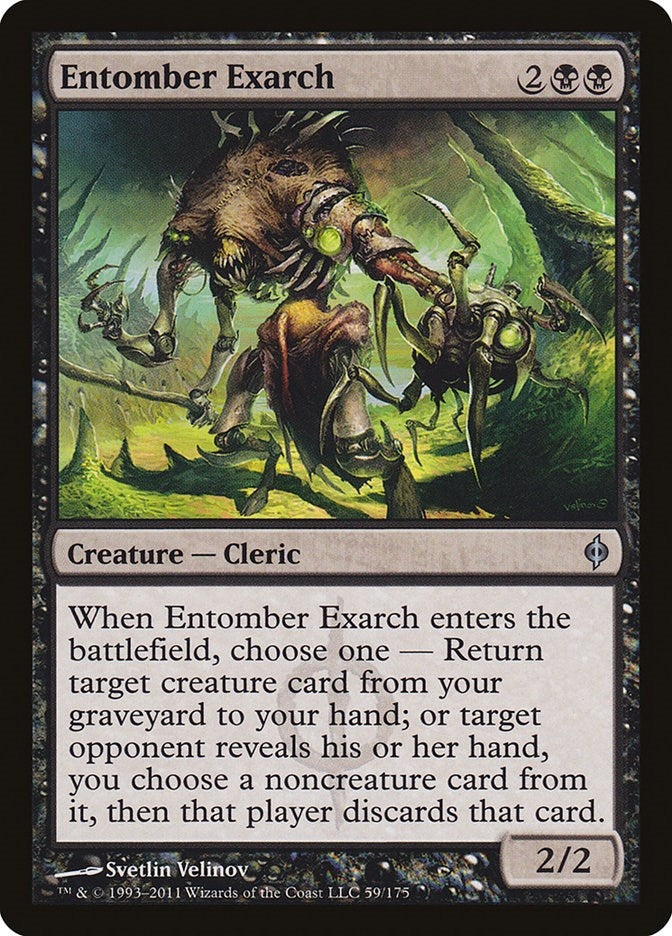 Image for Entomber Exarch (New Phyrexia) (59) - Magic: The Gathering