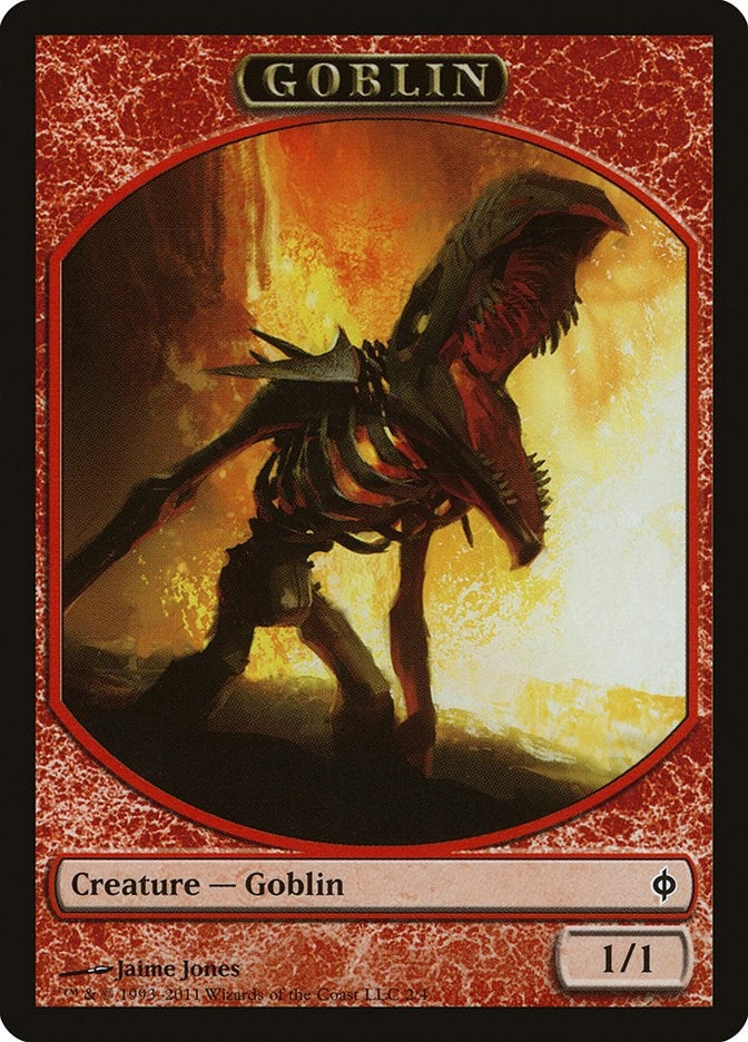 Image for Goblin Token (New Phyrexia) (2) - Magic: The Gathering
