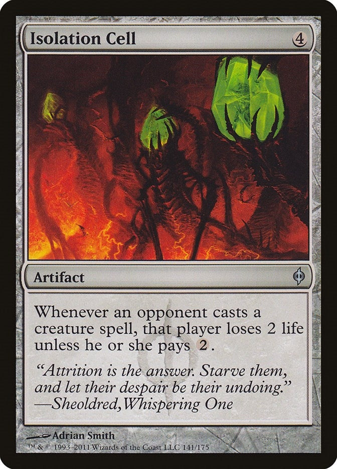 Image for Isolation Cell (New Phyrexia) (141) - Magic: The Gathering