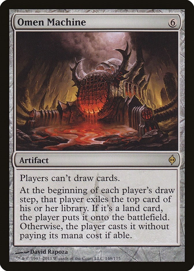 Image for Omen Machine (New Phyrexia) (148) - Magic: The Gathering