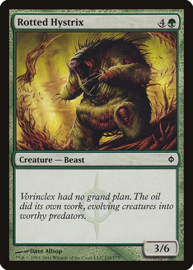 Image for Rotted Hystrix (New Phyrexia) (120) - Magic: The Gathering