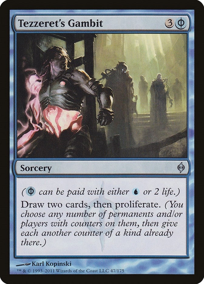 Image for Tezzeret's Gambit (New Phyrexia) (47) - Magic: The Gathering