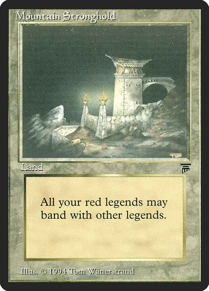 Image for Mountain Stronghold (Legends) - Magic: The Gathering