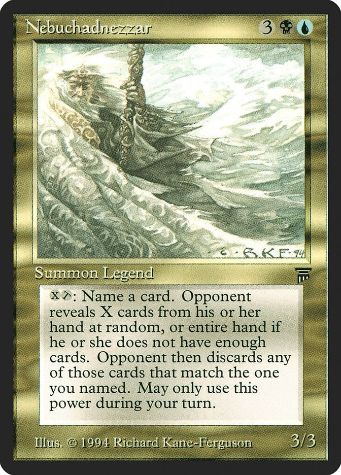 Image for Nebuchadnezzar (Legends) - Magic: The Gathering