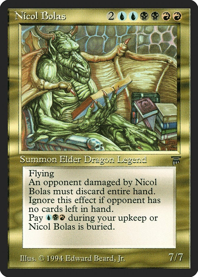 Image for Nicol Bolas (Legends) - Magic: The Gathering
