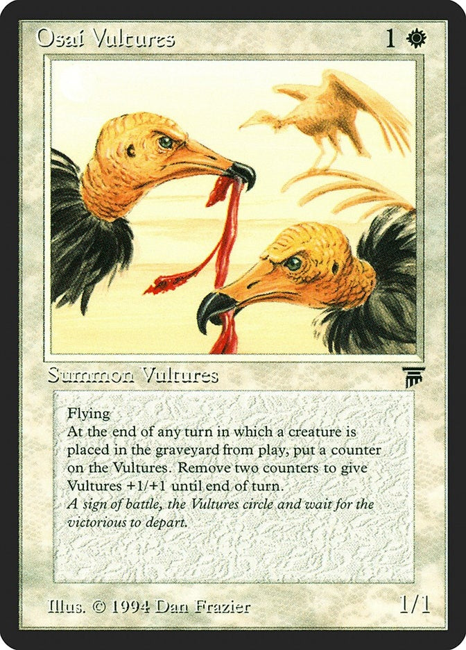 Image for Osai Vultures (Legends) - Magic: The Gathering