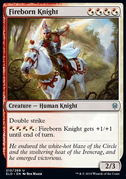 Fireborn Knight - Throne of Eldraine (Uncommon) [ELD-210]