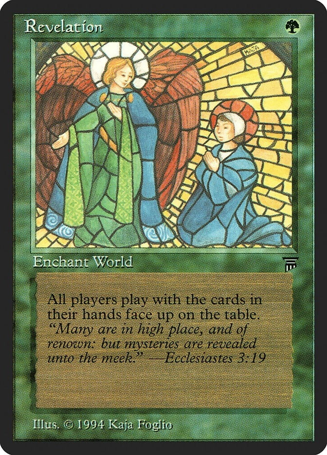 Image for Revelation (Legends) - Magic: The Gathering