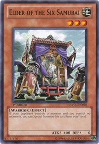 Image for Elder of the Six Samurai (Extreme Victory) (EXVC-EN028) - YuGiOh