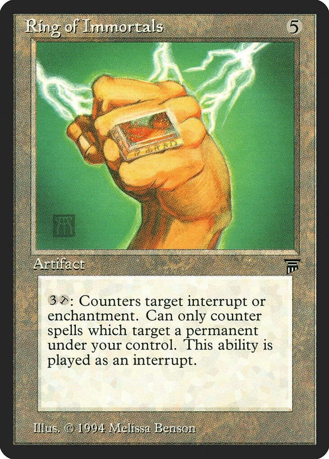 Image for Ring of Immortals (Legends) - Magic: The Gathering