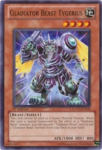 Image for Gladiator Beast Tygerius (Extreme Victory) (EXVC-EN034) - YuGiOh