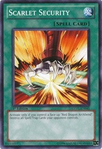 Image for Scarlet Security (Extreme Victory) (EXVC-EN045) - YuGiOh