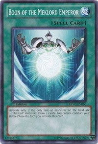 Image for Boon of the Meklord Emperor (Extreme Victory) (EXVC-EN050) - YuGiOh