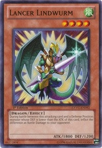 Image for Lancer Lindwurm (Extreme Victory) (EXVC-EN092) - YuGiOh