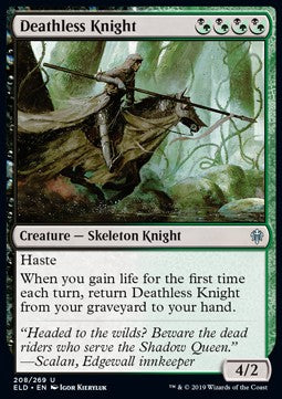 Deathless Knight - Throne of Eldraine (Uncommon) [ELD-208]