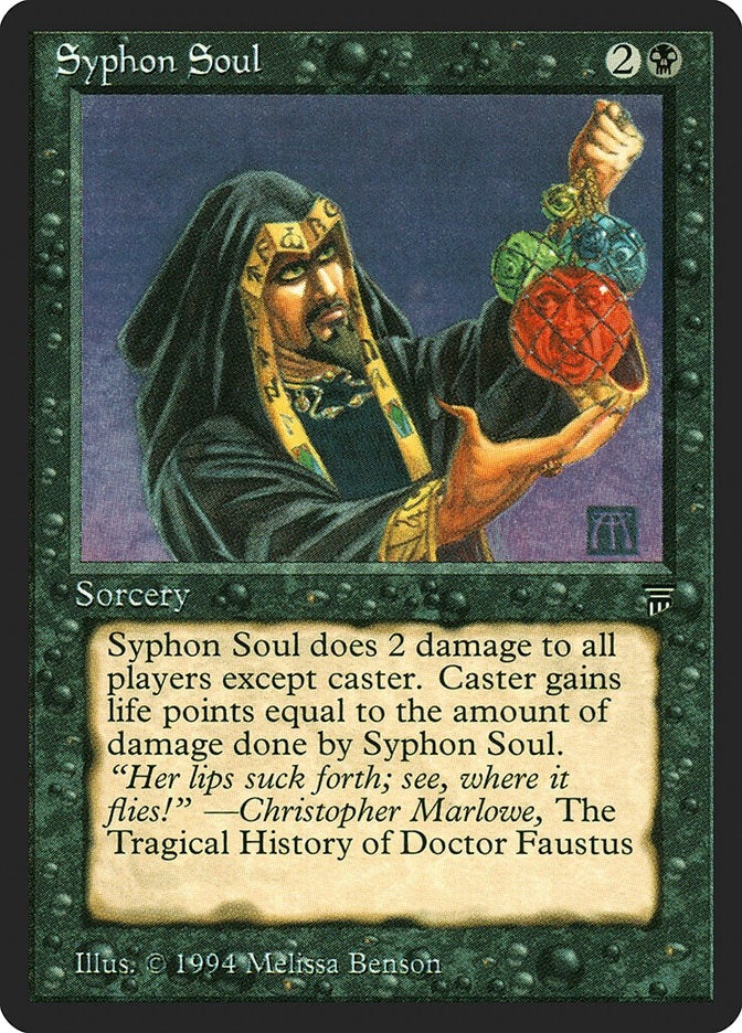 Image for Syphon Soul (Legends) - Magic: The Gathering