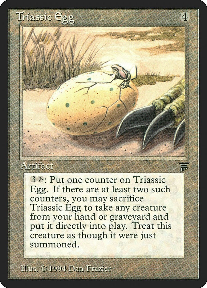 Image for Triassic Egg (Legends) - Magic: The Gathering