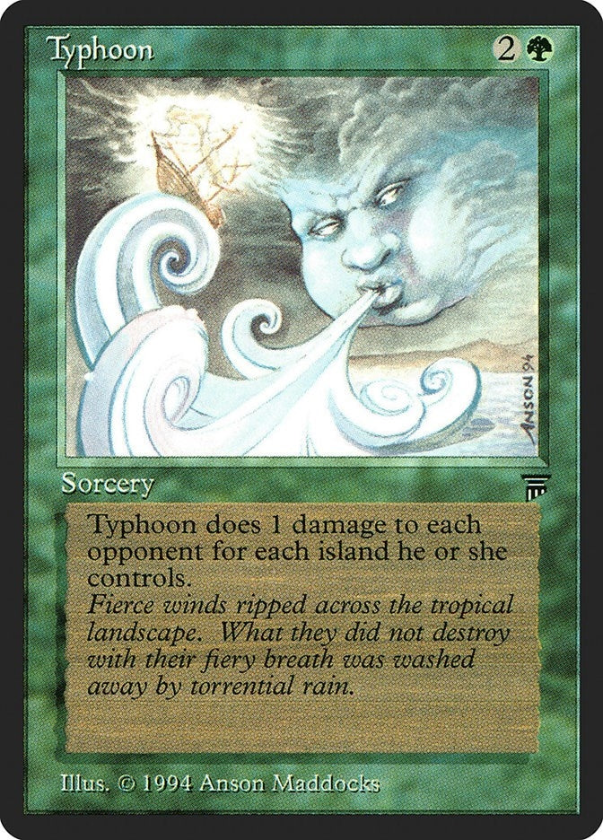 Image for Typhoon (Legends) - Magic: The Gathering