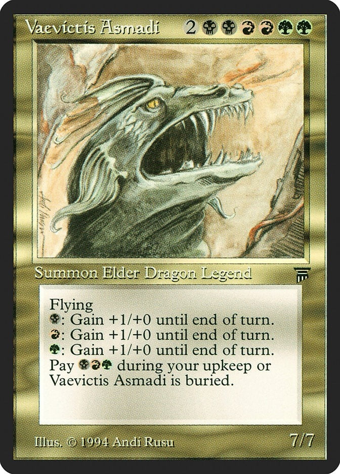 Image for Vaevictis Asmadi (Legends) - Magic: The Gathering