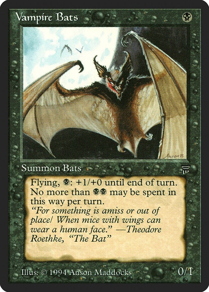 Image for Vampire Bats (Legends) - Magic: The Gathering