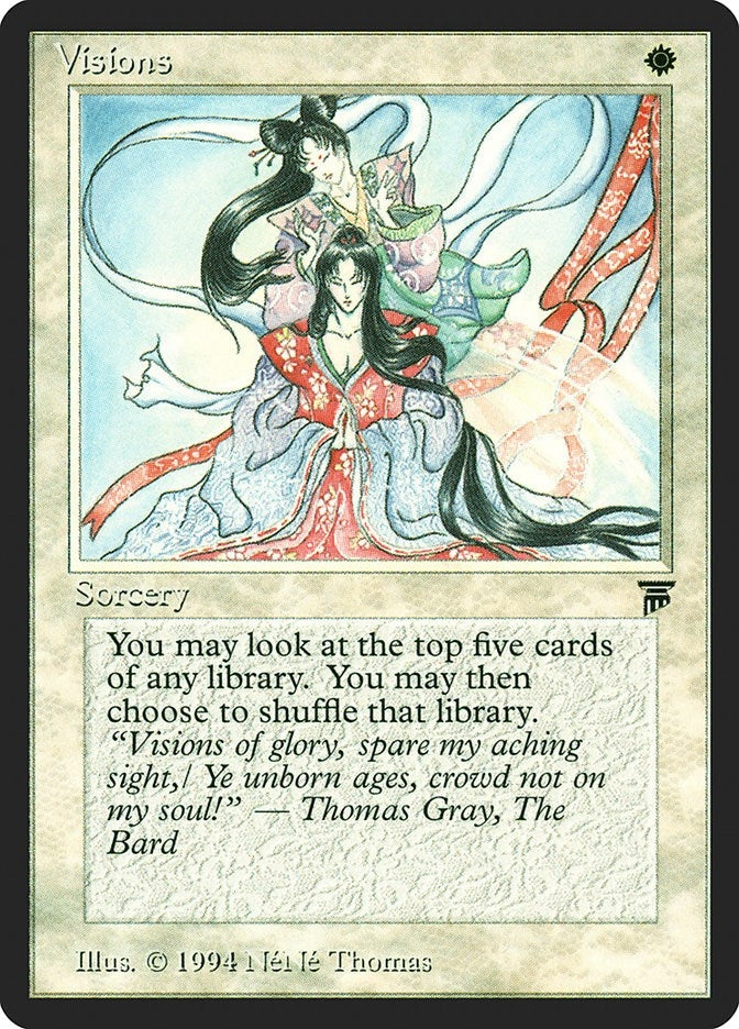 Image for Visions (Legends) - Magic: The Gathering