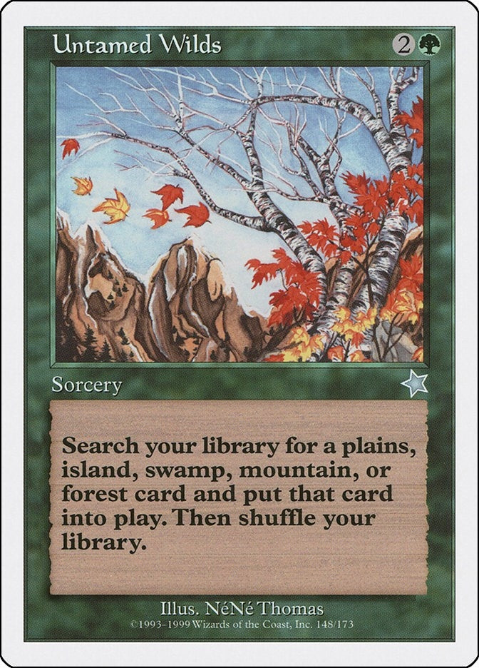 Image for Untamed Wilds (Starter 1999) (148) - Magic: The Gathering