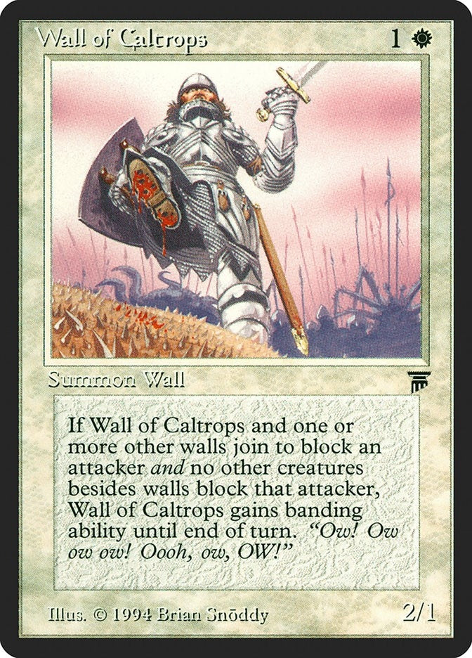 Image for Wall of Caltrops (Legends) - Magic: The Gathering