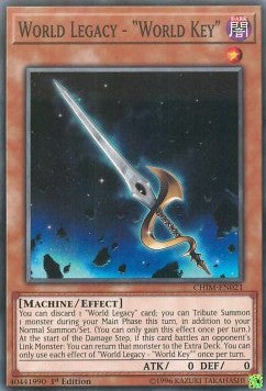 World Legacy - "World Key" - Chaos Impact (Common) [CHIM-021]
