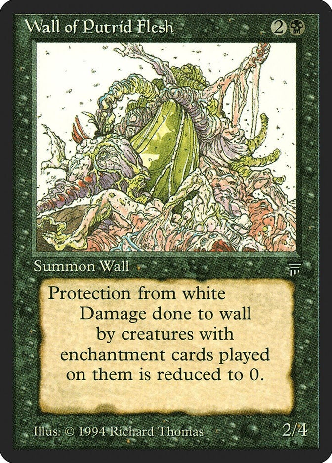 Image for Wall of Putrid Flesh (Legends) - Magic: The Gathering
