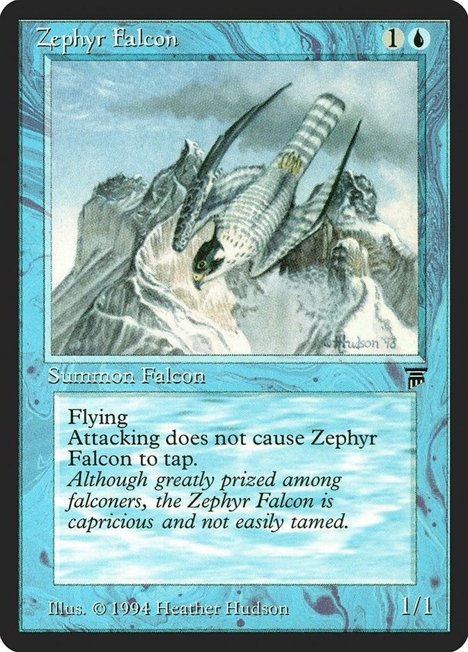 Image for Zephyr Falcon (Legends) - Magic: The Gathering