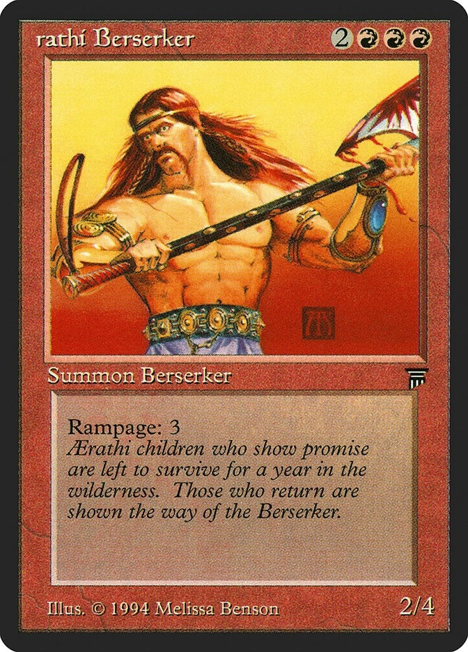 Image for Aerathi Berserker (Legends) - Magic: The Gathering