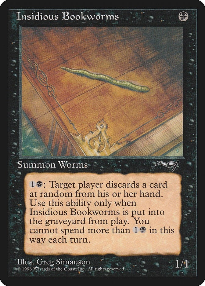 Image for Insidious Bookworms (Single) (Alliances) (13) - Magic: The Gathering