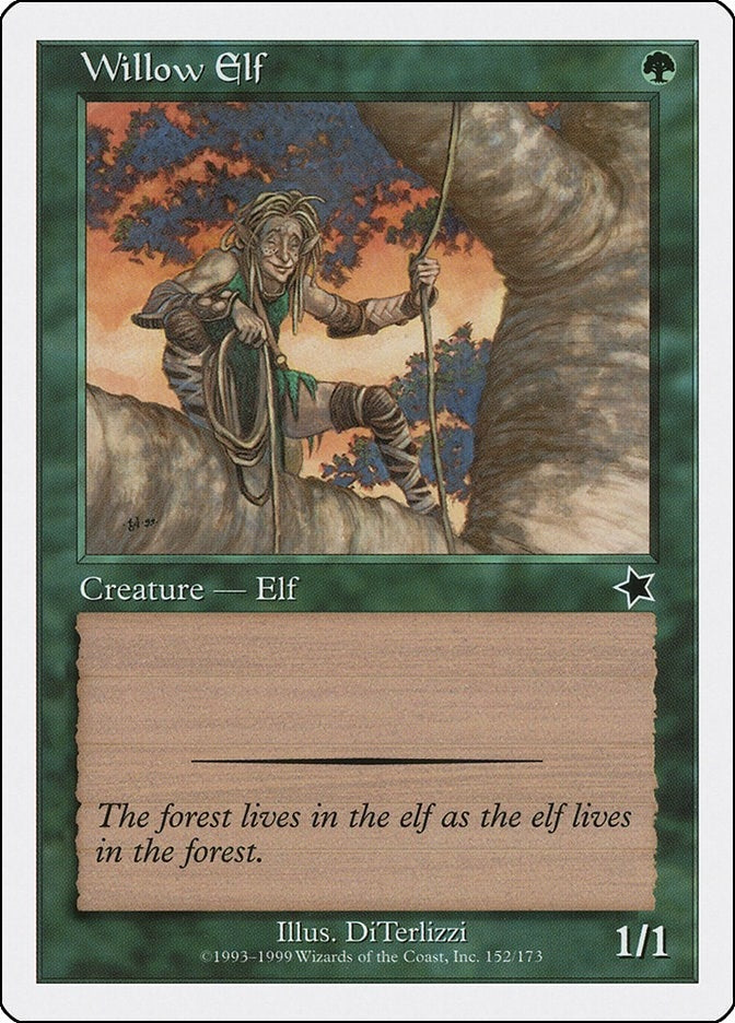 Image for Willow Elf (Starter 1999) (152) - Magic: The Gathering