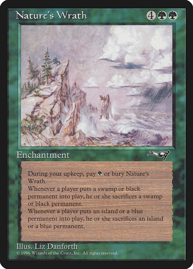 Image for Nature's Wrath (Alliances) (82) - Magic: The Gathering