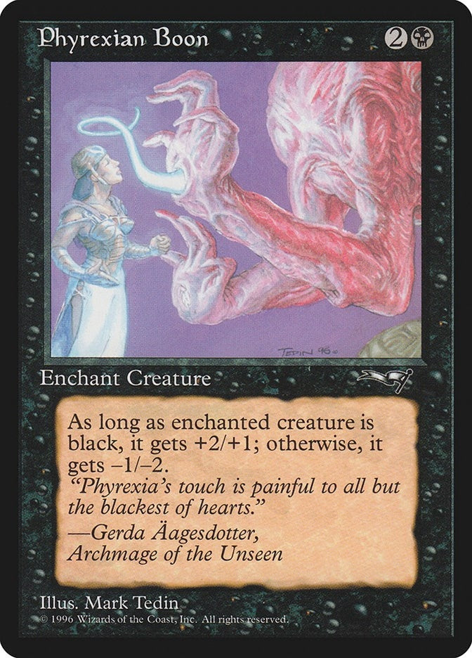 Image for Phyrexian Boon (Alliances) (23) - Magic: The Gathering