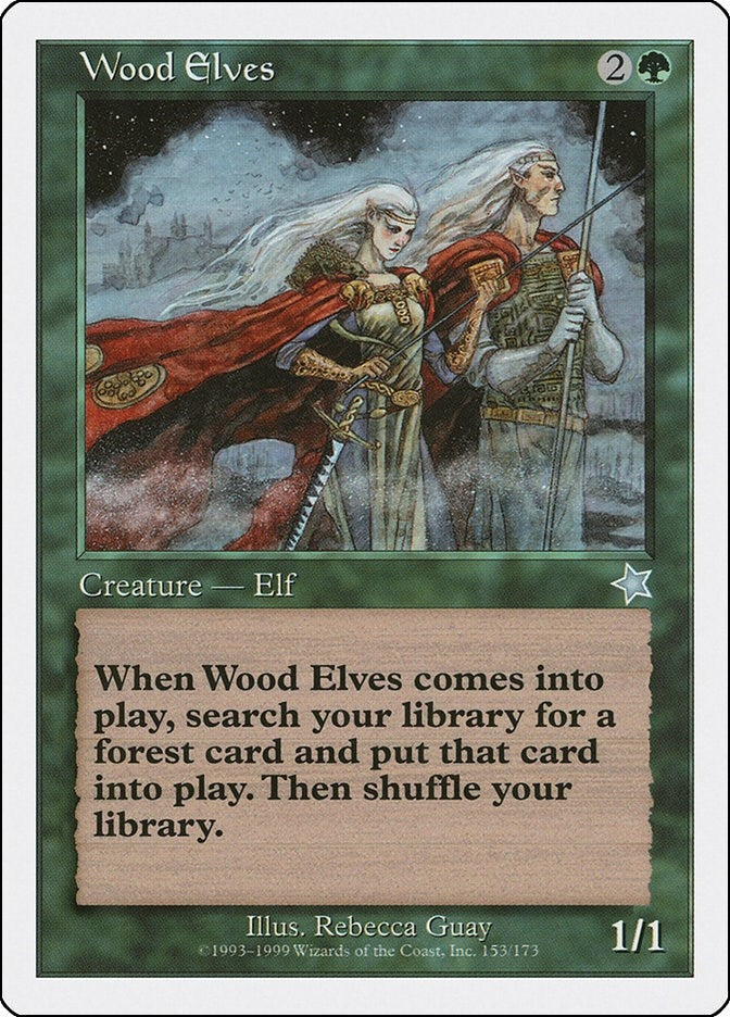Image for Wood Elves (Starter 1999) (153) - Magic: The Gathering