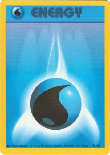 Image for Water Energy (Base Set) (102/102) - Pokemon